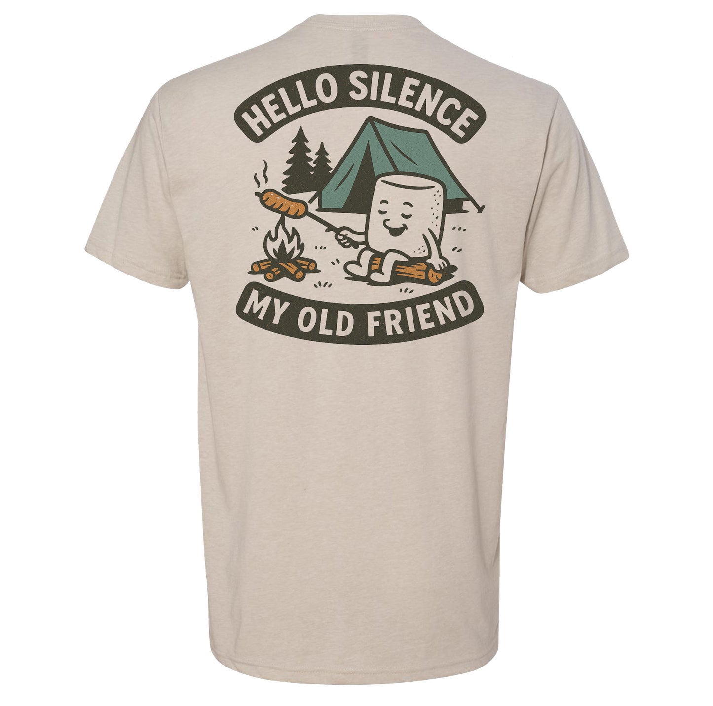 Hello Silence Mens Tee