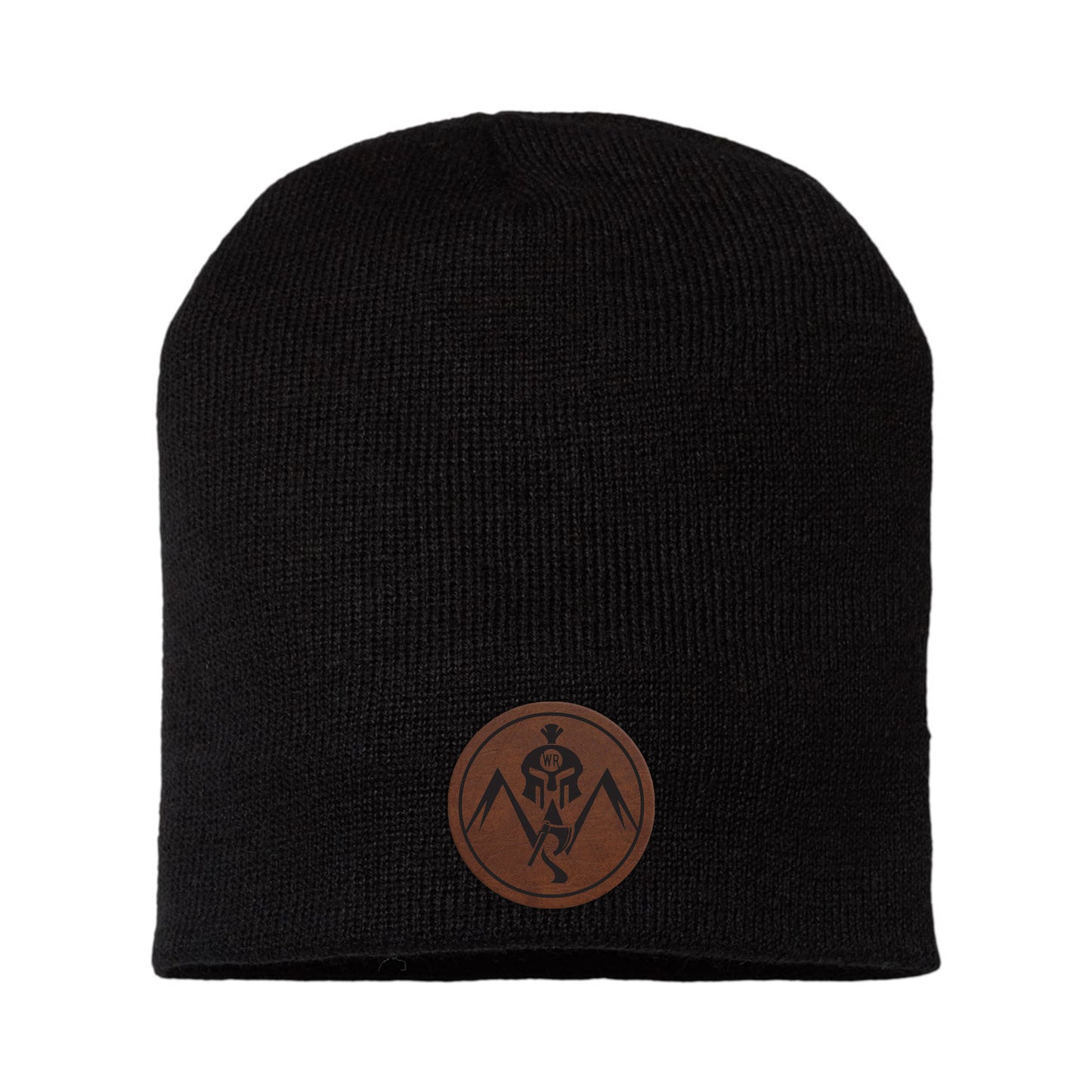 Warrior Ranch Leather beanie
