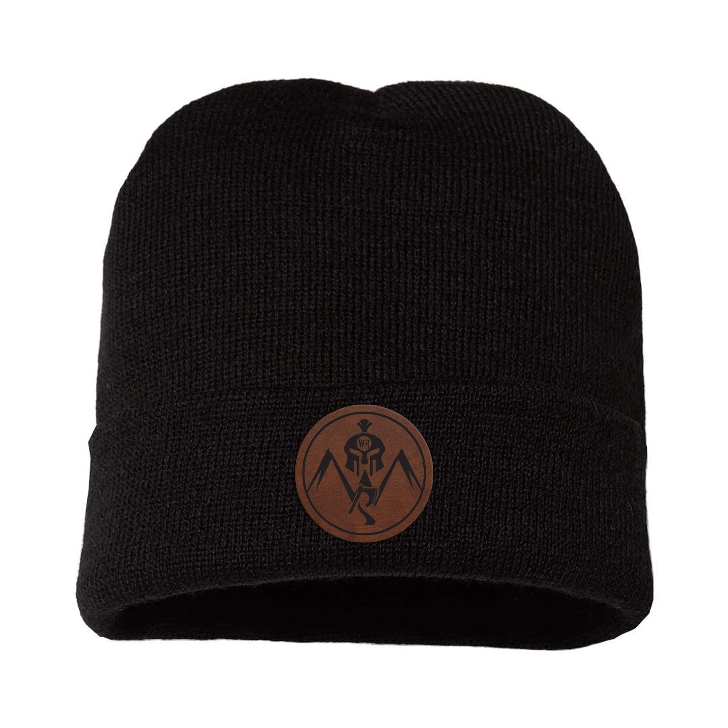 Warrior Ranch Leather beanie
