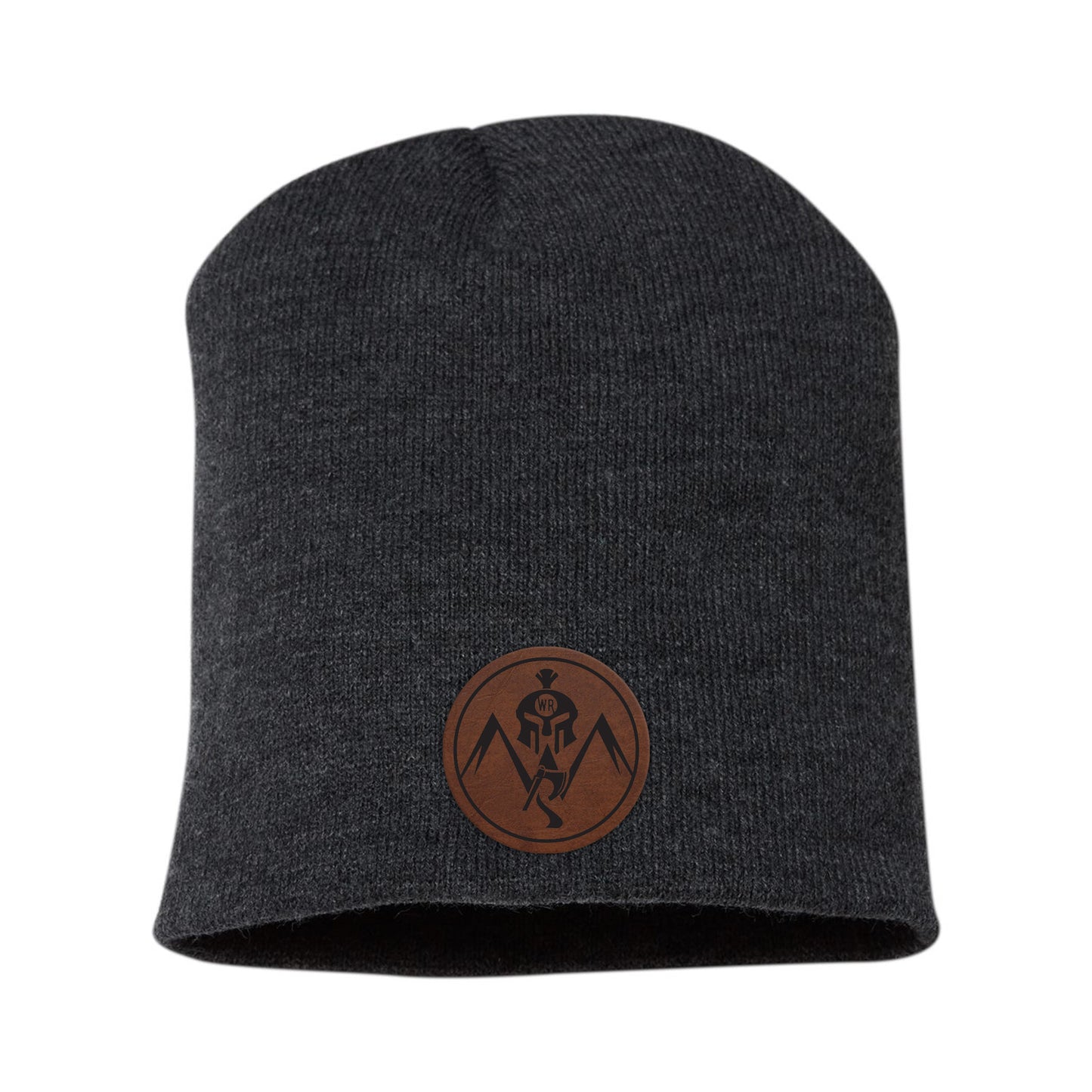 Warrior Ranch Leather beanie