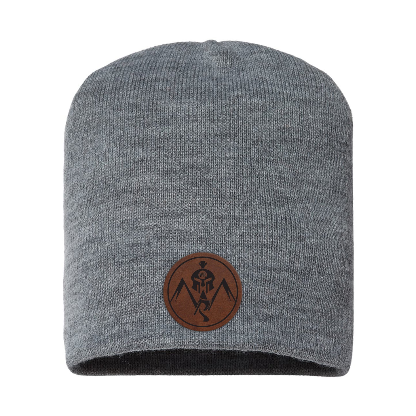 Warrior Ranch Leather beanie