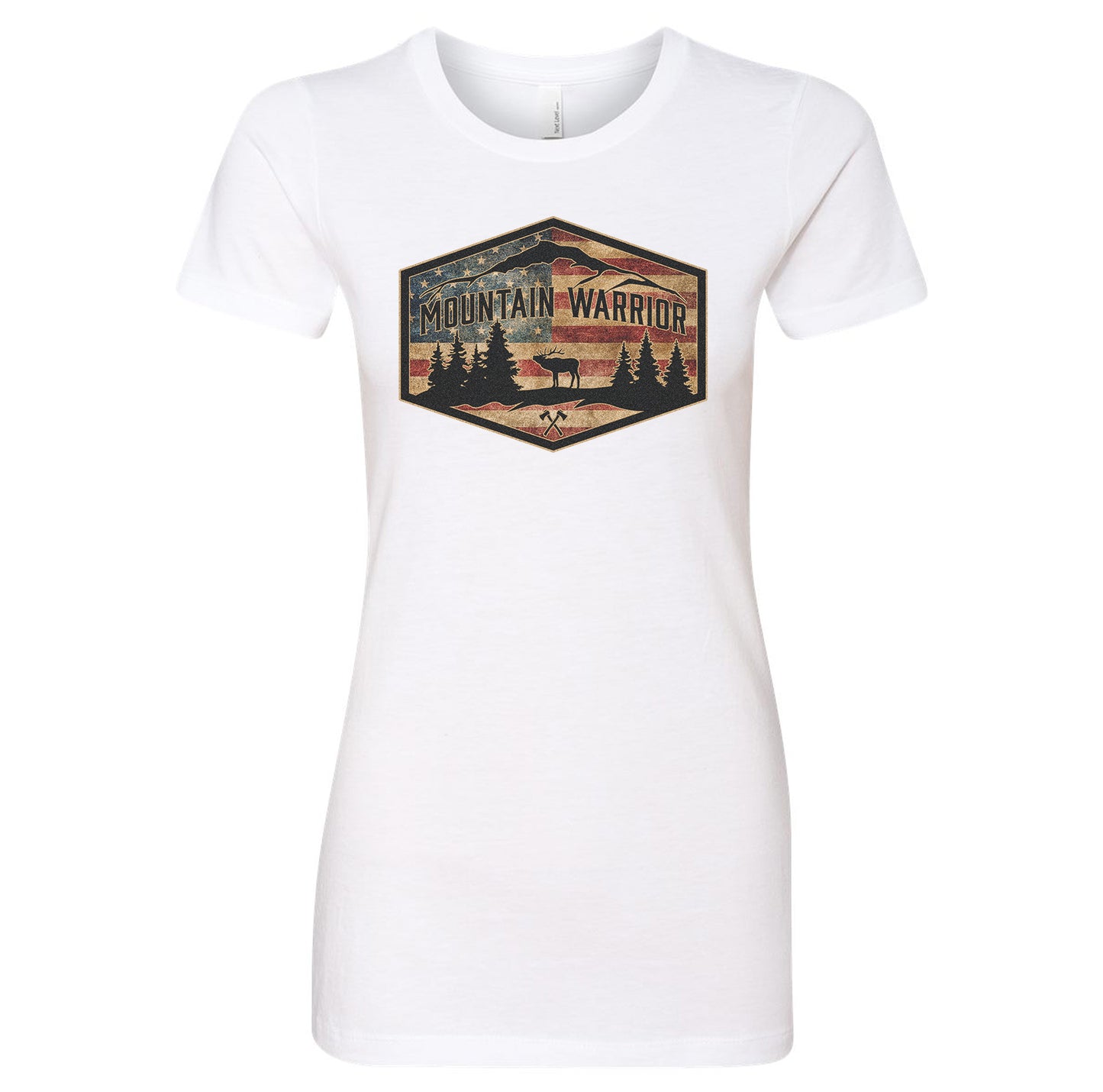 American Flag Ladies Tee