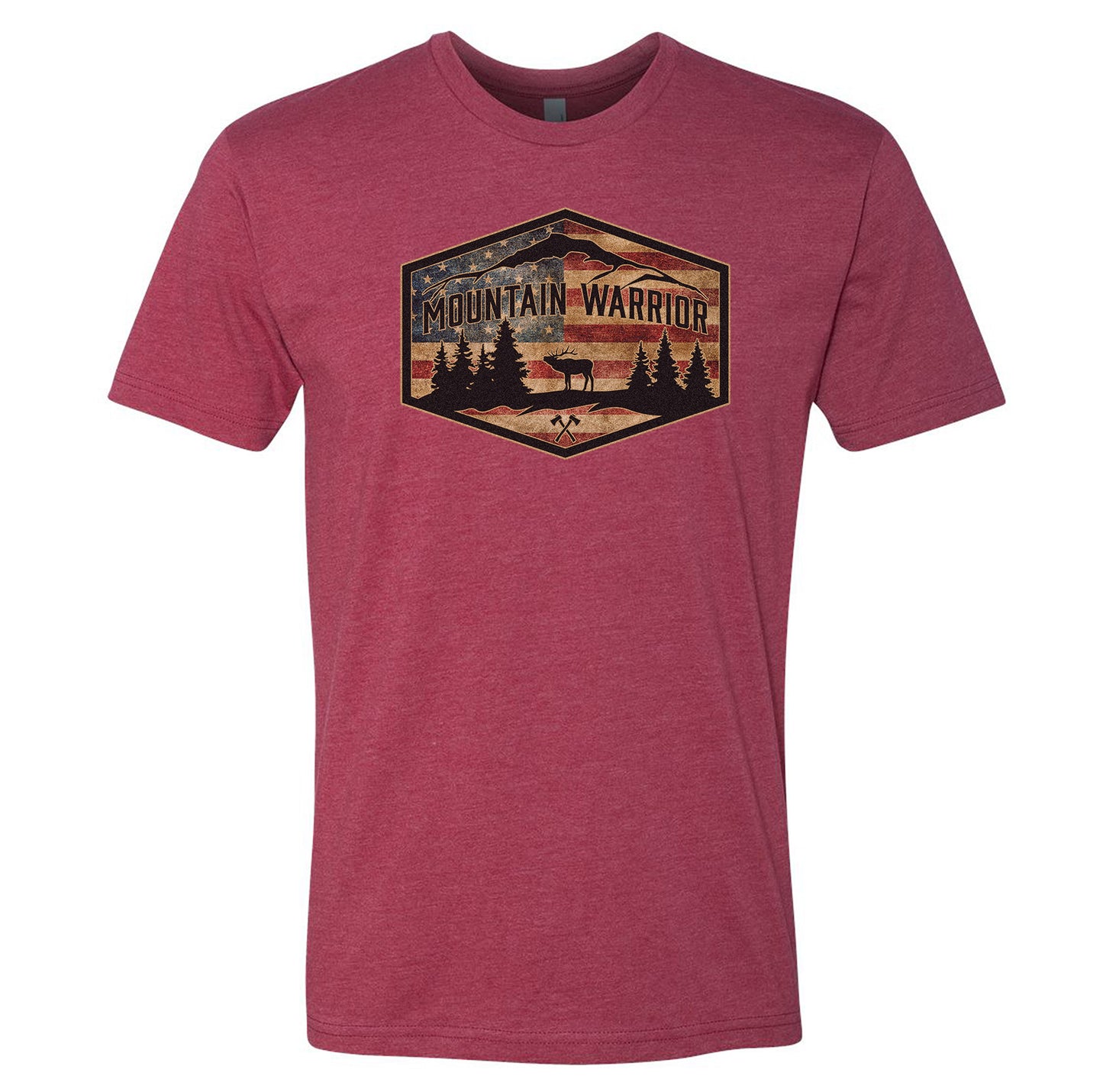 American Flag Logo Tee