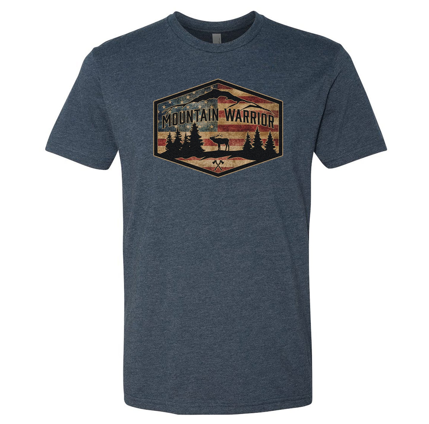 American Flag Logo Tee