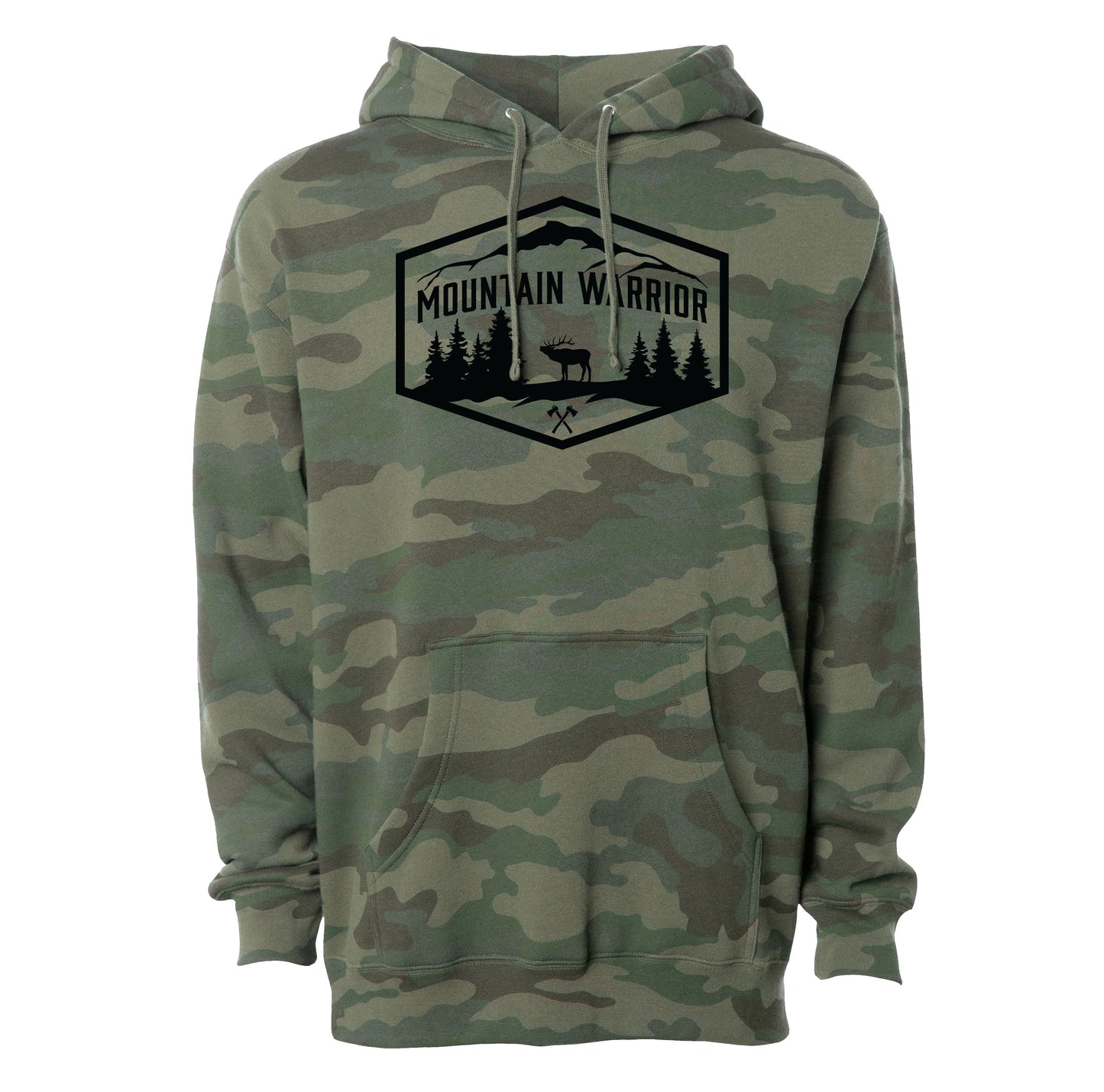 Mountain Warrior Chest Logo Hoodie