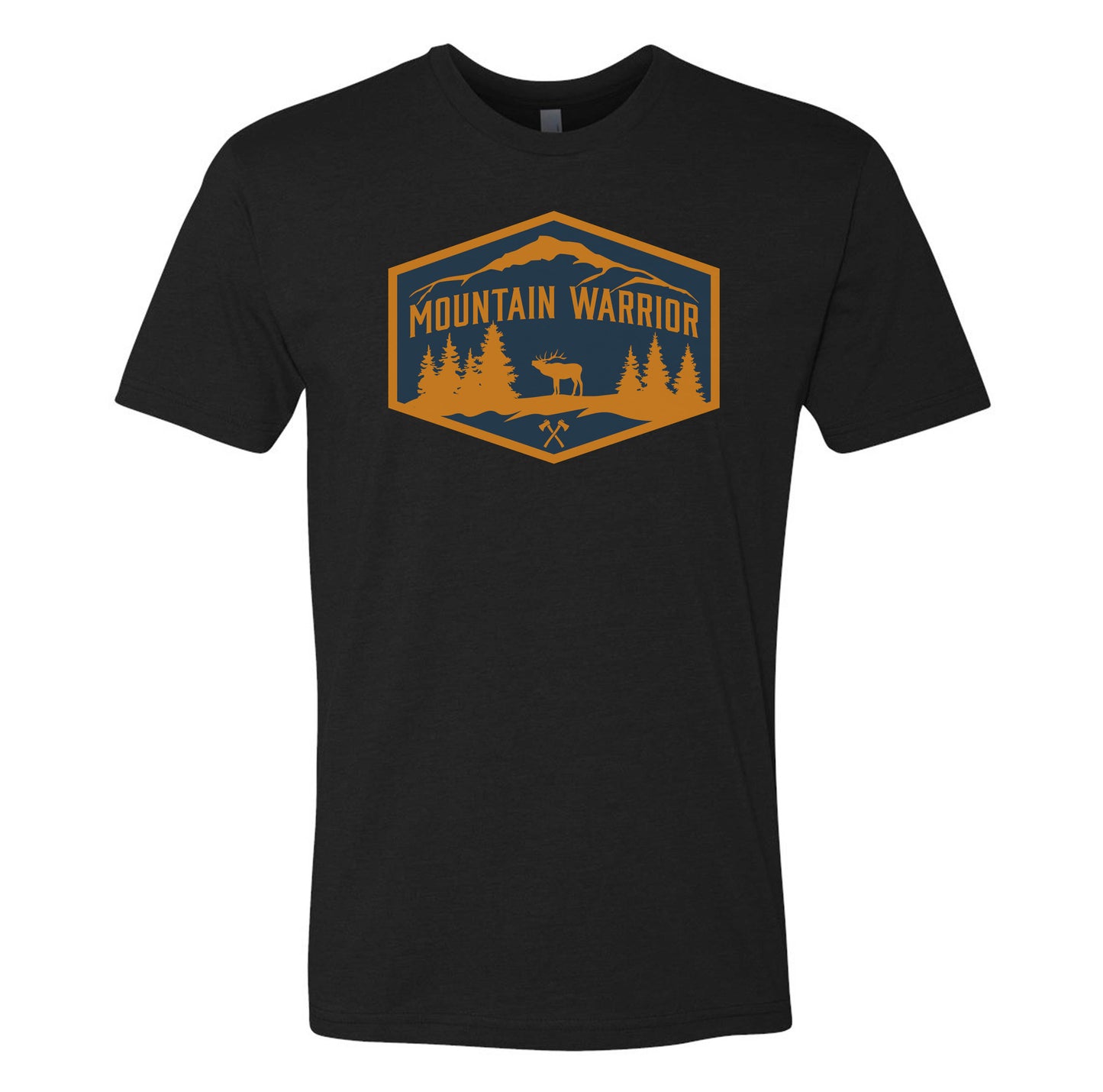 Mountain Warrior Chest Logo Tee