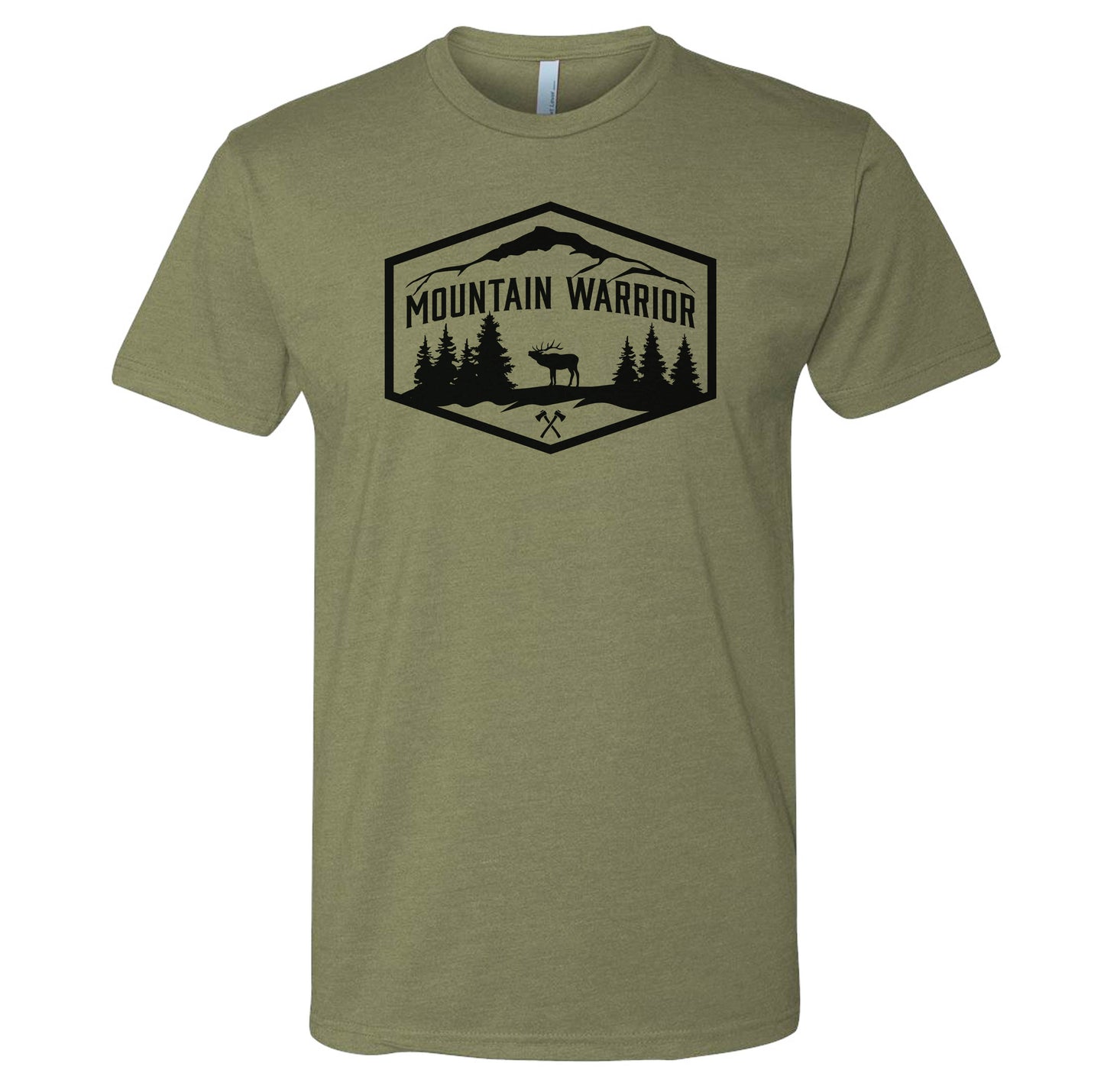 Mountain Warrior Chest Logo Tee