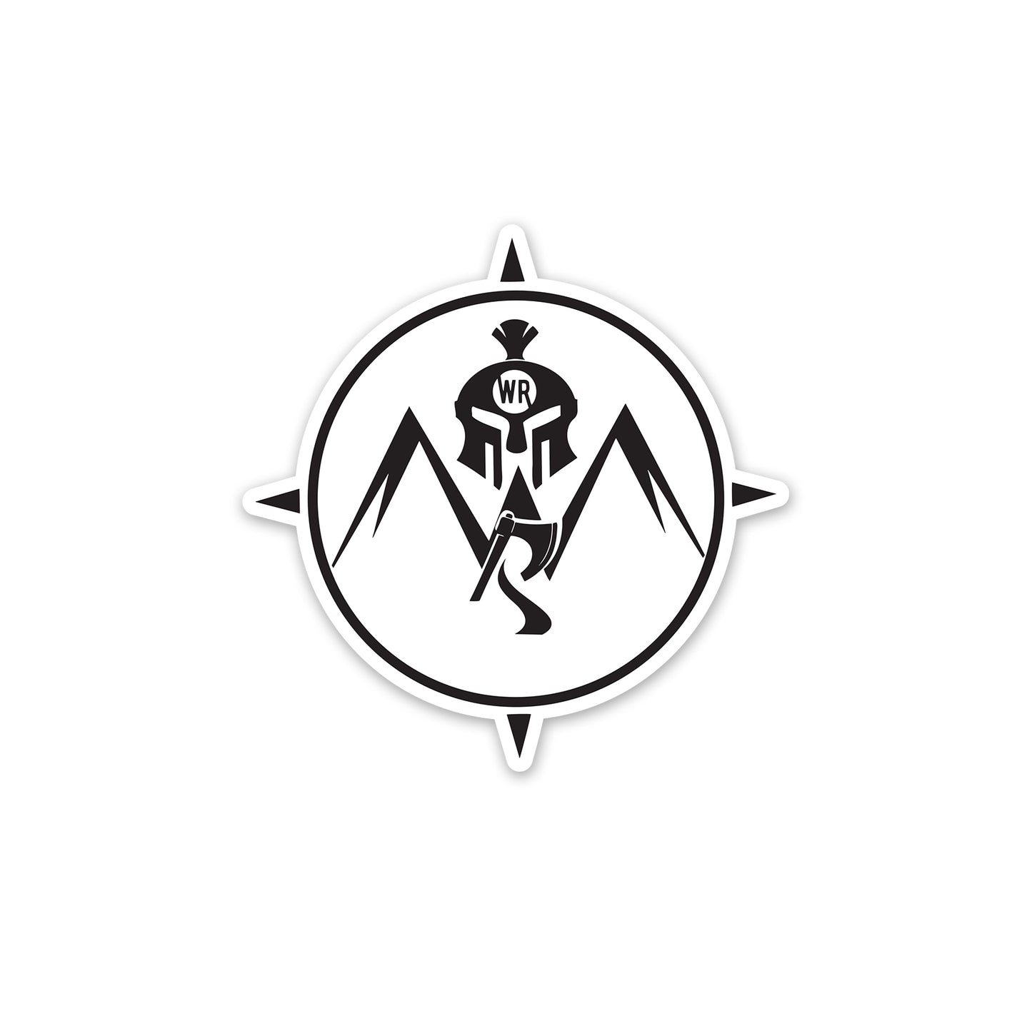 Warrior Ranch Logo Sticker