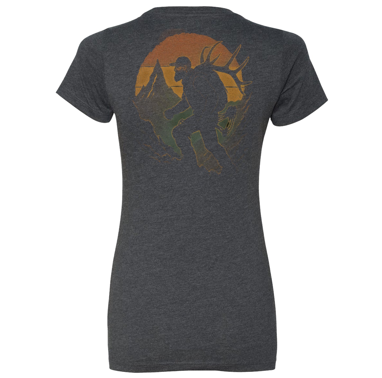 Archery Hunter Retro Ladies Tee
