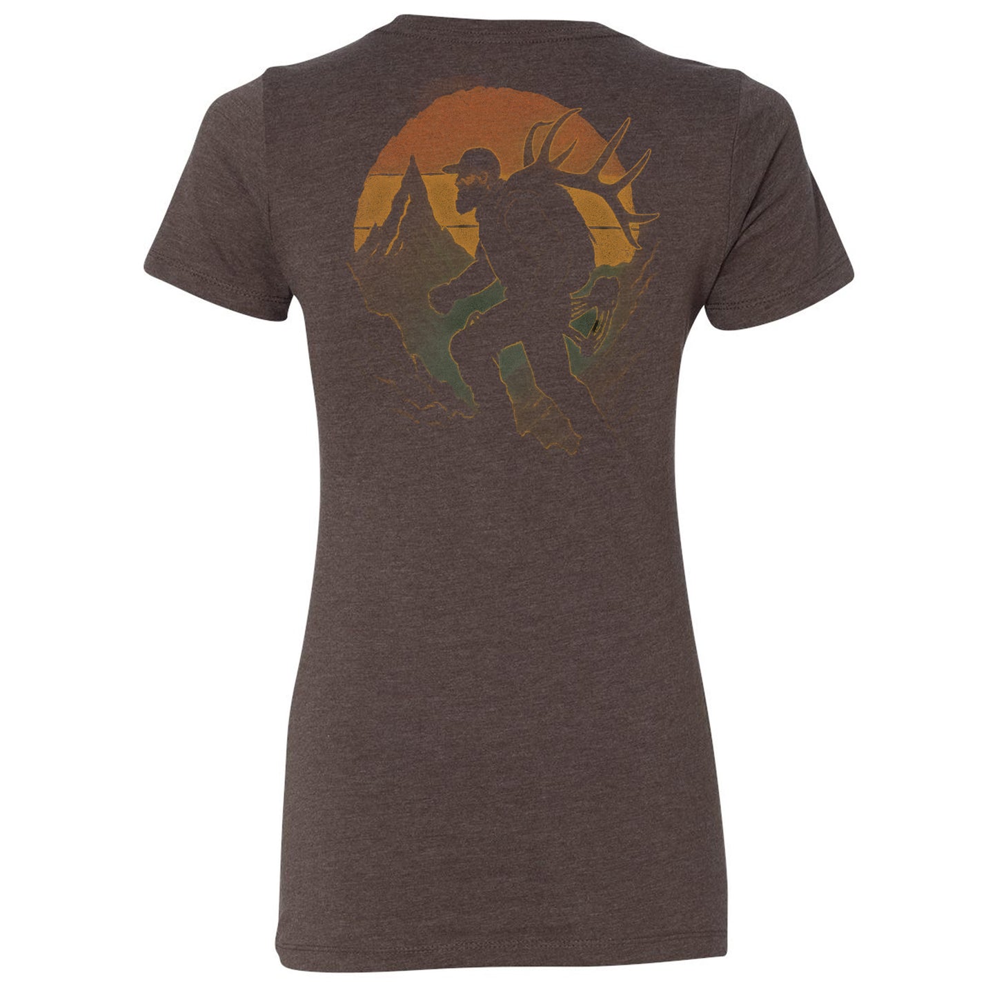 Archery Hunter Retro Ladies Tee