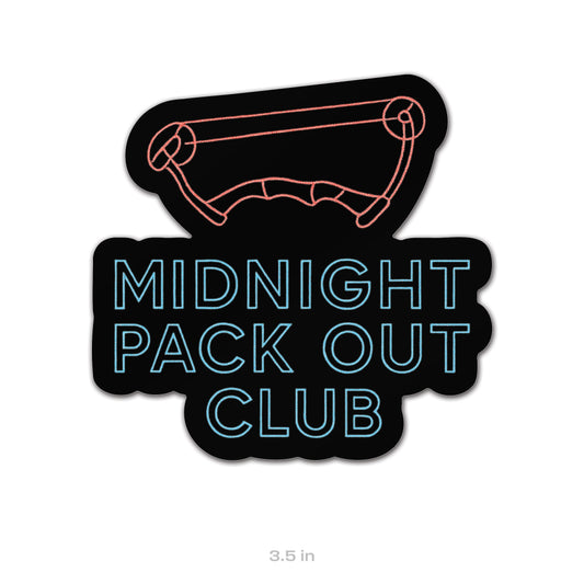 Midnight Packout Sticker