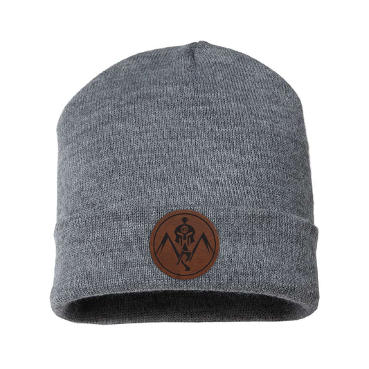 Warrior Ranch Leather beanie