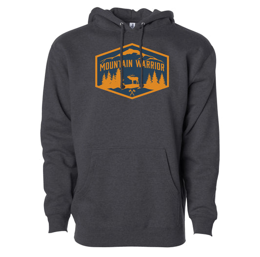 Mountain Warrior Chest Logo Hoodie